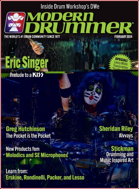 Modern Drummer Magazine - February 2024
