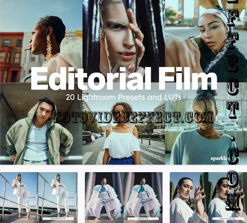 20 Editorial Film Lightroom Presets - 92027707