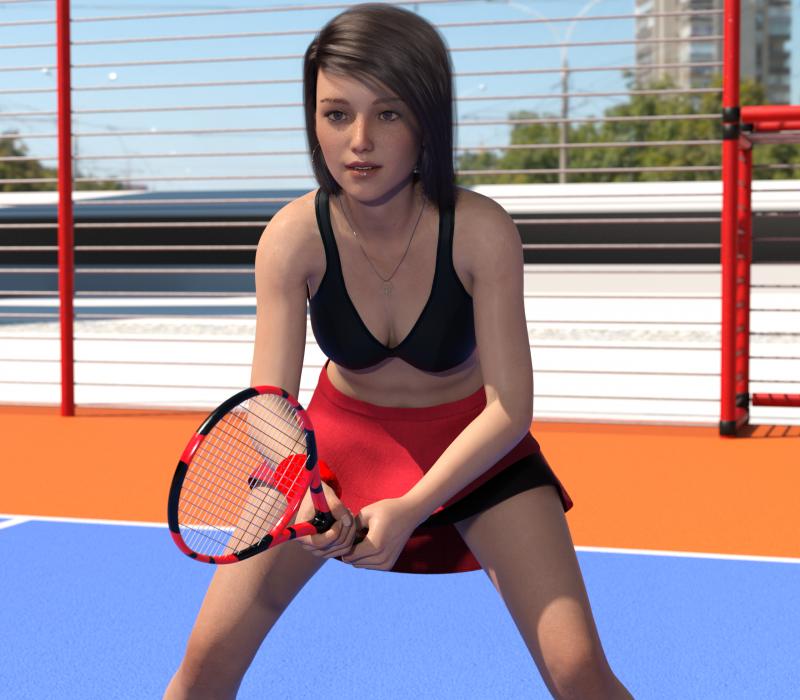 Komico - Chloe tennis 3D Porn Comic