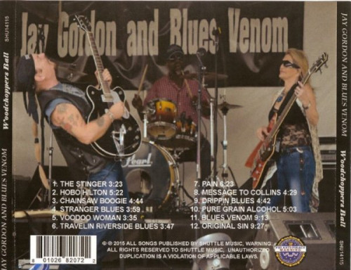 Jay Gordon's Blues Venom -  Woodchoppers Ball (2015)  Lossless