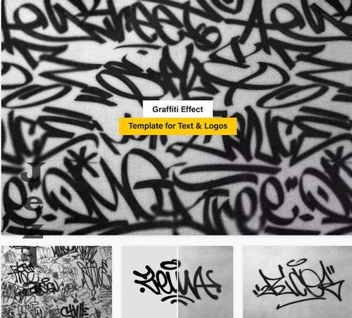 Graffiti Text & Logos Effect - 92034535