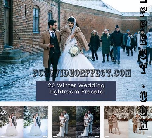 20 Winter Wedding Lightroom Presets - PAKCHVZ