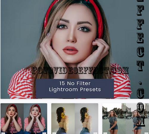 15 No Filter Lightroom Presets - R67W5S4