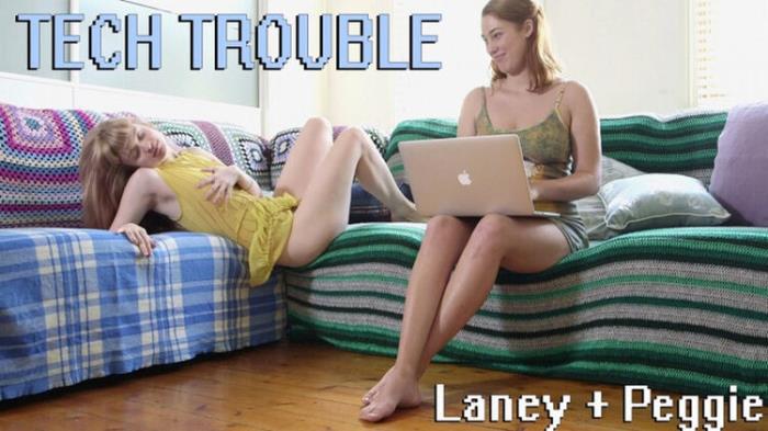 Laney And Peggie - Tech Trouble (FullHD 1080p) - GirlsOutWest - [2024]