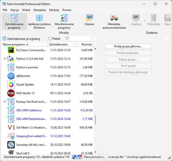 Total Uninstall Professional 7.6.0.670 MULTi-PL [PRE-CRACKED]