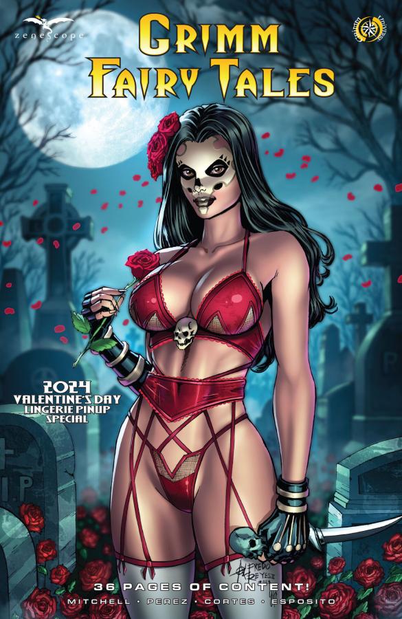 Grimm Fairy Tales - 2024 Valentine's Day Lingerie Pinup Special Porn Comic