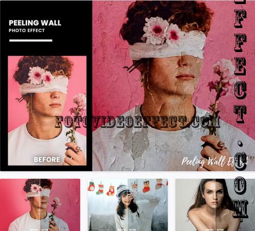 Peeling Wall Photo Effect - UBTEXUL