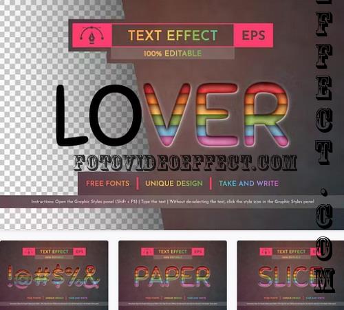 Lover - Editable Text Effect - 91907874