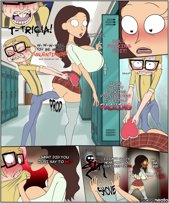 Incogneato - Tricia's Valentine (Rick & Morty) Porn Comic