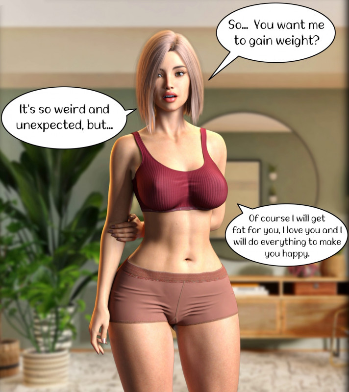TheLustLord - Obese Girlfriend 3D Porn Comic