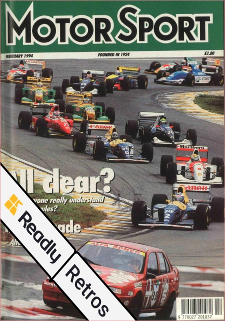 Motor Sport Retros - February 1994