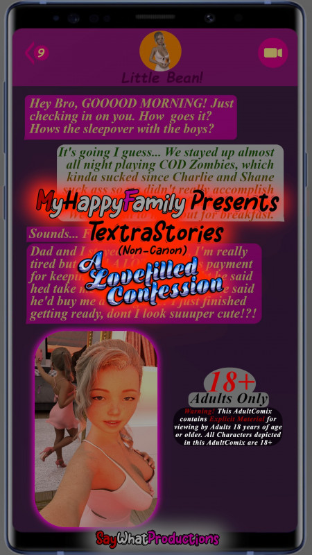 SayWhatProductions - TextraStories Pinups - A Lovefilled Confession 3D Porn Comic