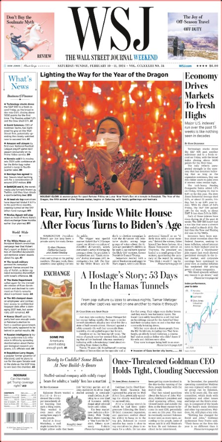 The Wall Street Journal Weekend - February 10-11 2024