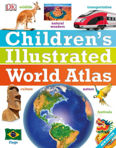 30355bb5f9c9729ffca2c1d4a6a50ff5 - Children's Illustrated World Atlas by DK