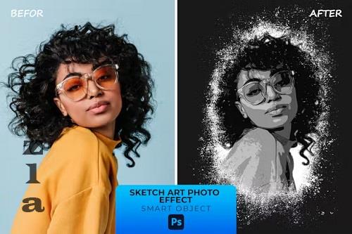 Sketch art photo Effects - QJJLUHX