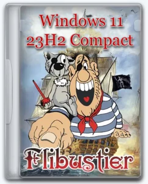 Компактная сборка Windows 11 23H2 (22631.3155) by Flibustier (Ru/2024)