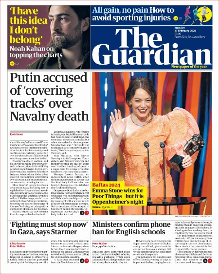 The Guardian UK 19th February