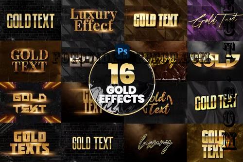 Gold Text Effect - Z8383MV