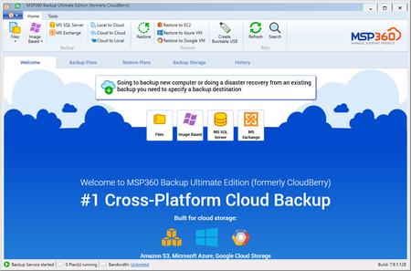 MSP360 Backup Ultimate 7.9.3.140