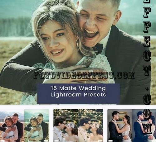 15 Matte Wedding Lightroom Presets - Q4TUD8B