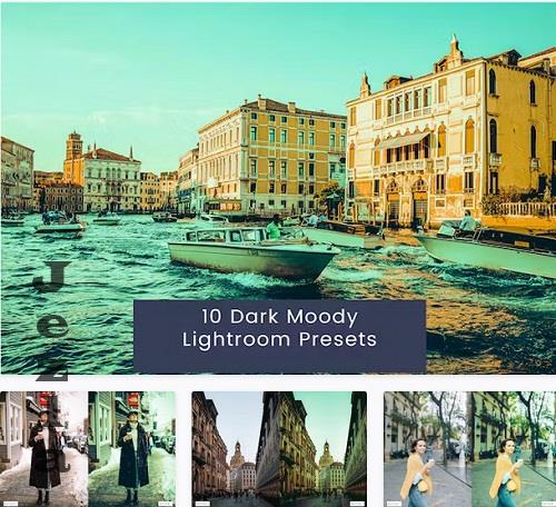 10 Dark Moody Lightroom Presets - KRXKKE5