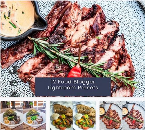12 Food Blogger Lightroom Presets - SDU49TR