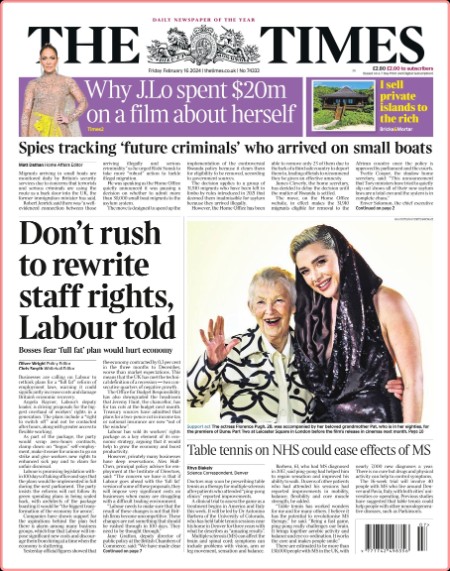The Times - 16 February 2024