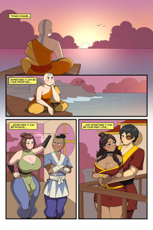 TheCoolIdeaGuy - Growing Pains (Avatar: the Last Airbender) Porn Comics