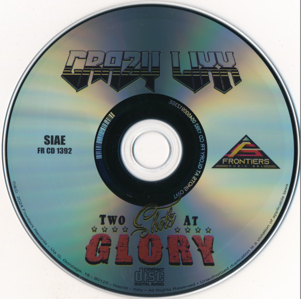 Crazy Lixx - Two Shots At Glory (2024)