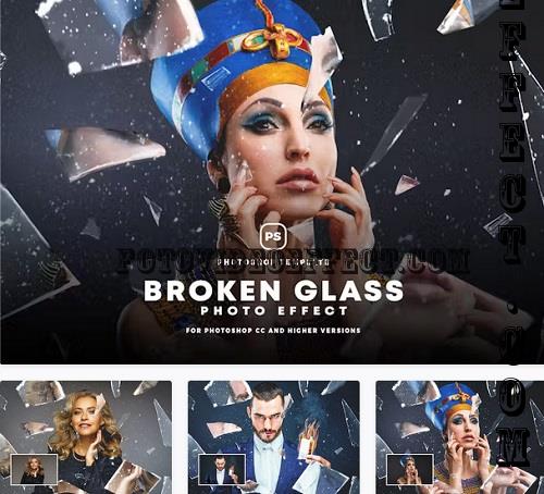 Broken Glass Photo Effect - NDM2YK4
