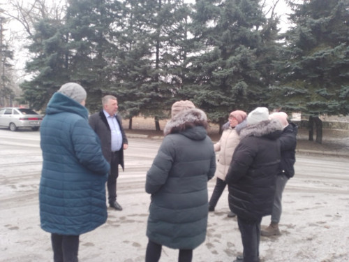 Встреча главы Пелагеевской поселковой администрации с населением