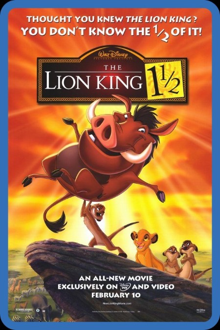 The Lion King III (2004) NORDiC 720p WEBRip x264-STATiXDK