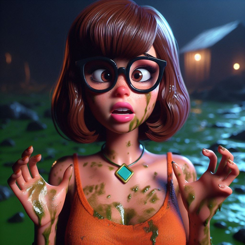 Velma - AI Generated 3D Porn Comic