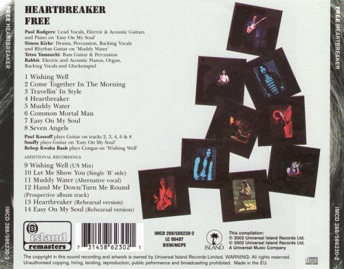 Free - Heartbreaker (1972) (Expanded, Remastered, 2002) Lossless