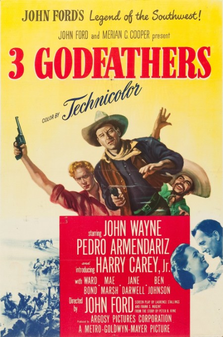 3 GodfaThers (1948) 720p BluRay YTS