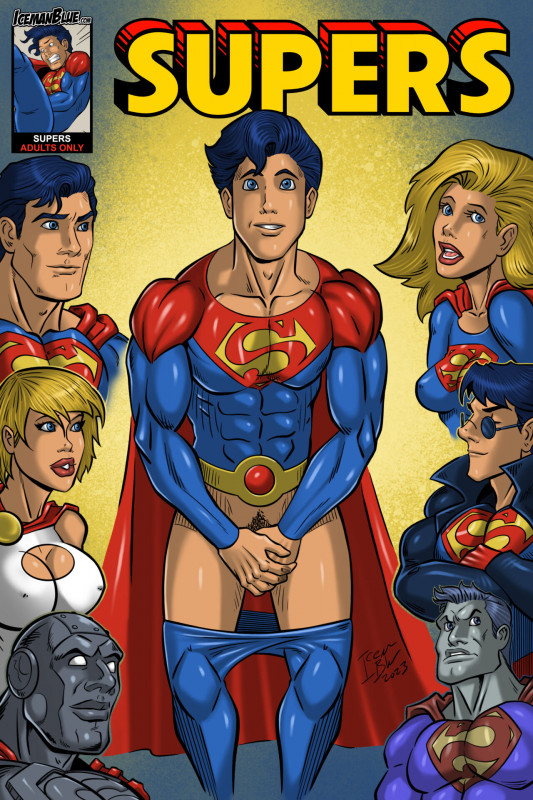 Iceman Blue - Supers Porn Comics