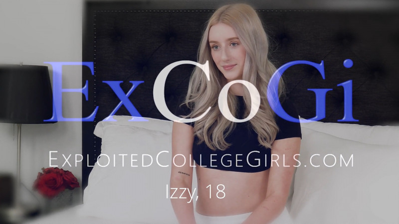 [ExploitedCollegeGirls.com / ExCoGi.com] Izzy - High School Senior's First Video [2024-02-15, Anal Play, Amateur, Cumshot, Creampie, Facial, Hardcore, Natural Tits, Rimming, Squirt, Straight, Teen, Toys, 1080p, SiteRip]