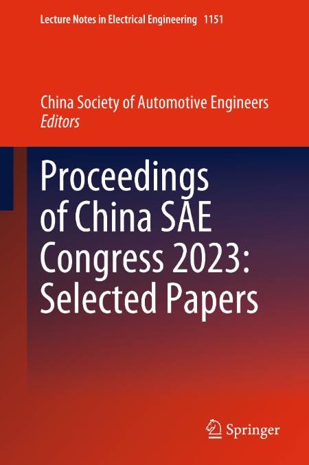 Proceedings of SAE-China Congress (2014) by Society of Automotive Engineers of Chi...