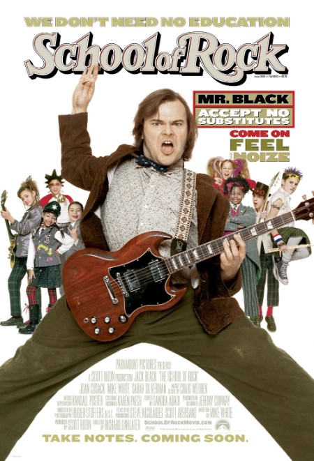 School of Rock (2003) (with commentaries) 720p 10bit BluRay x265-Budgetbits