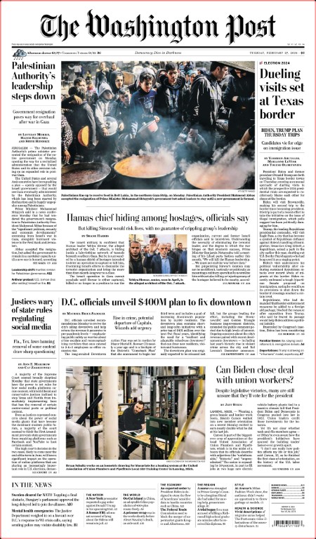 The Washington Post 27th Feb