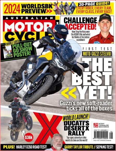 Australian Motorcycle News - Volume 73 Issue 16 15 February 2024