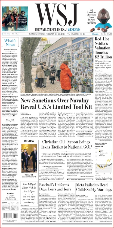 The Wall Street Journal - 02 24 2024