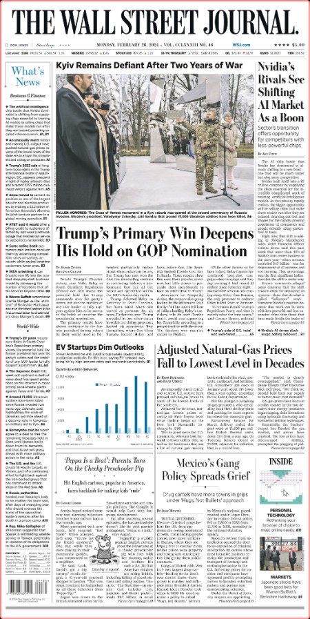 The Wall Street Journal 26th Feb