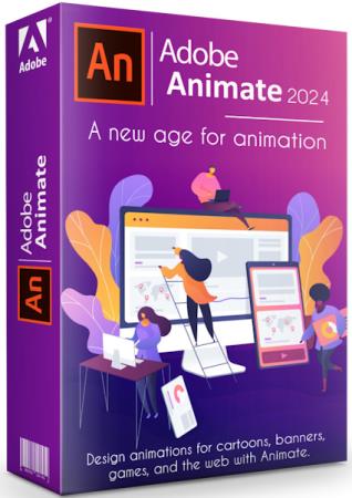 постер к Adobe Animate 2024 24.0.4.28