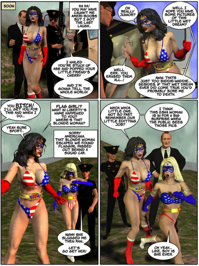 briaeros - Resident Sex & Mrs Americana 3D Porn Comic