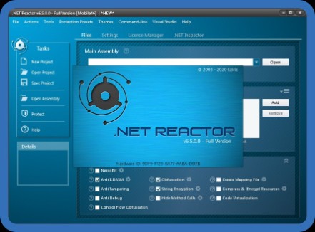 NET Reactor v6.5.0.0 x64 Fixed 66d56ef904fce13ee52afb6459b11d90