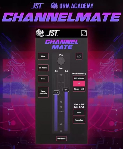 JST and URM Academy ChannelMate v1.0.0