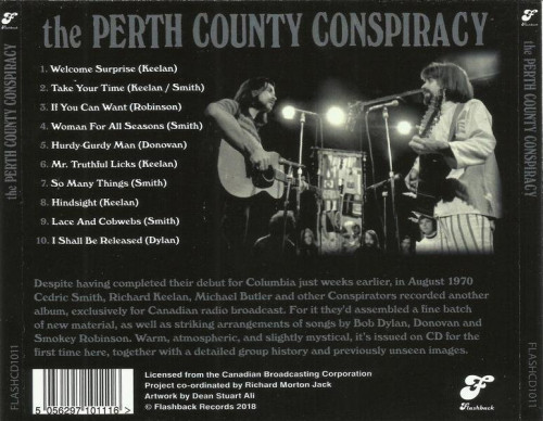 Perth County Conspiracy - Perth County Conspiracy (1970) (Remastered, 2018) Lossless