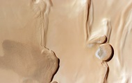 Зонд ESA сделал фото северного полюса Марса