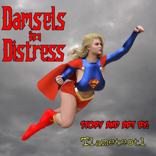 Tlameteotl - Damsels in Distress - Ongoing 3D Porn Comic